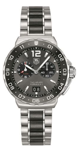 TAG Heuer Formula 1 Alarm 42 Stainless Steel / Grey / Bracelet